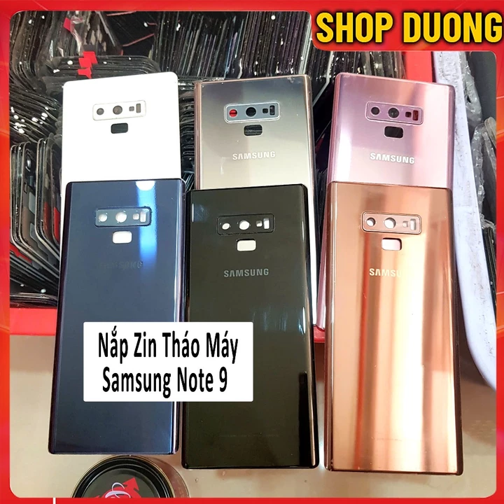 Note 9 Zin - Nắp Lưng Khung Sườn Samsung Note 9 Zin Tháo Máy Hãng (làm sạch và đánh bóng nắp zin cũ)