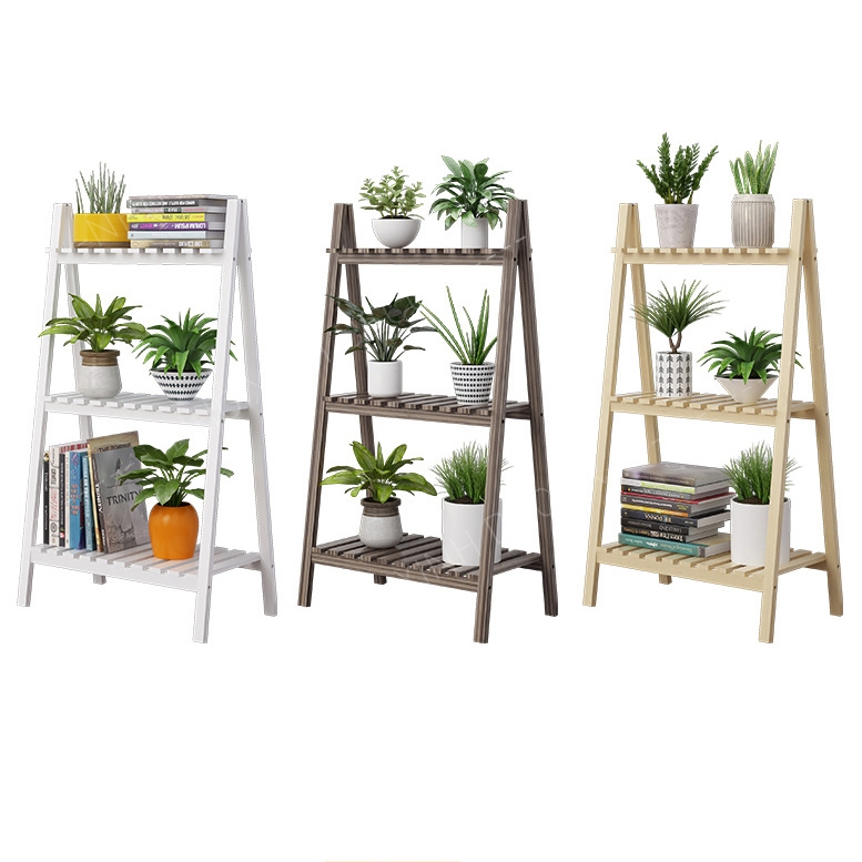 Kê chữ A 3 tầng đa năng, trang trí decor, kệ sách để sách, kệ để cây cảnh mini