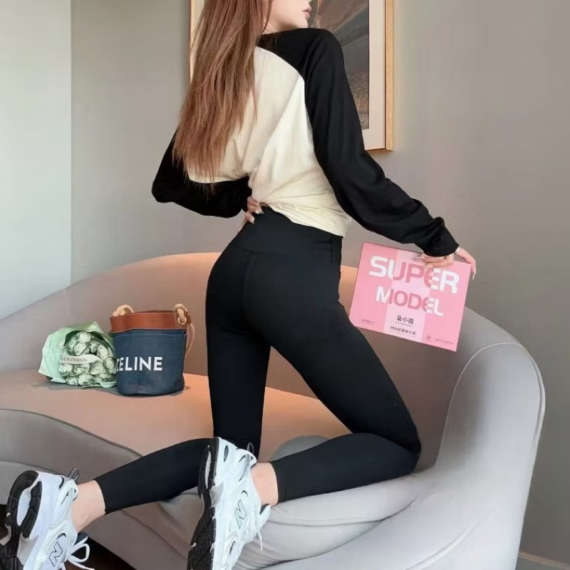 Quần legging 6.0 định hình nâng mông cạp cao co giãn 4 chiều fullbox