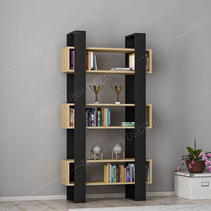 Kệ sách, kệ để đồ đa năng, kệ gỗ nhiều tầng