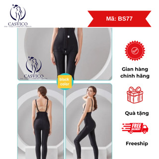 Quần định hình bụng, lưng, đùi có móc khóa kéo hai bên DÀI