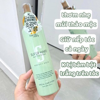 [PHỒNG PHỀNH] XỊT GIỮ NẾP TÓC PHỒNG T0C TẠ0 KIỂU TÓC MỀM WE1C0S F0R3ST SROTY 252ML -100ML