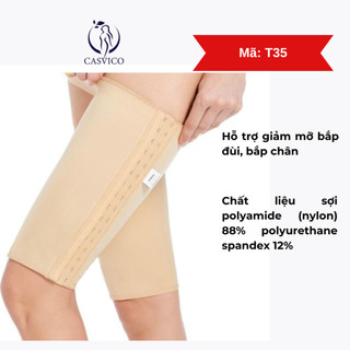 [2 chiếc, 1 đôi] Gen định hình bắp đùi có 3 hàng móc tăng size - 8035