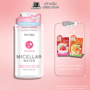 Nước tẩy trang làm sạch sâu dưỡng sáng da 300ml MYU NIQUE Thái Lan
