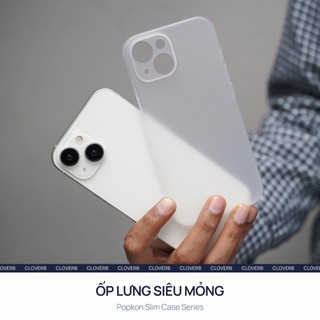 Ốp Lưng Siêu Mỏng Popkon cho iPhone 17 Pro Max Chất Liệu PP Trong Suốt Chống Ố Vàng