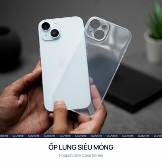 Ốp Lưng Siêu Mỏng Popkon cho iPhone 17 Pro Max Chất Liệu PP Trong Suốt Chống Ố Vàng