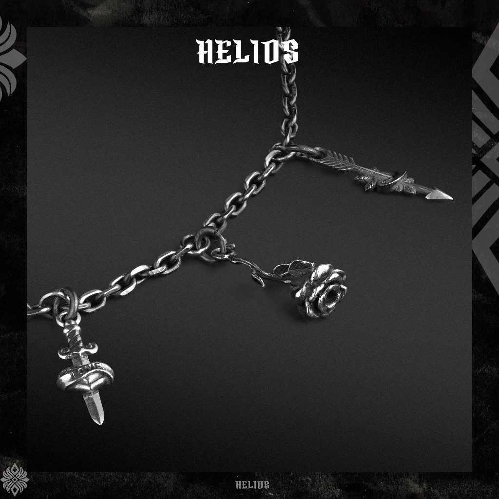 Ảnh Dây Chuyền Bạc S925 Storyteller Helios Silver Original 3