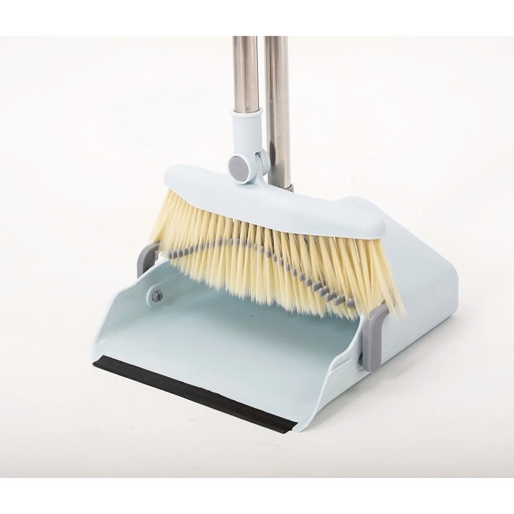 Bộ chổi kèm đồ hốt LocknLock Broom And Dustan Set ETM976 màu xanh - K-MALL