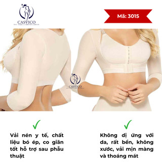 Áo định hình tay lưng nách Ann cherry