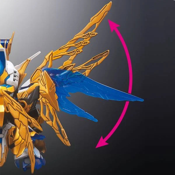 Mô Hình Gundam Bandai SD Zhuge Liang Freedom Gundam - Gia Cát Lượng - Sangoku Soketsuden (New Seal)