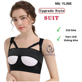 [ Ảnh thật] Áo giữ khe YLINE BRA hạn chế thông khe