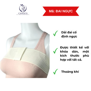 Dải đai ổn định ngực dùng kèm áo định hình không đai