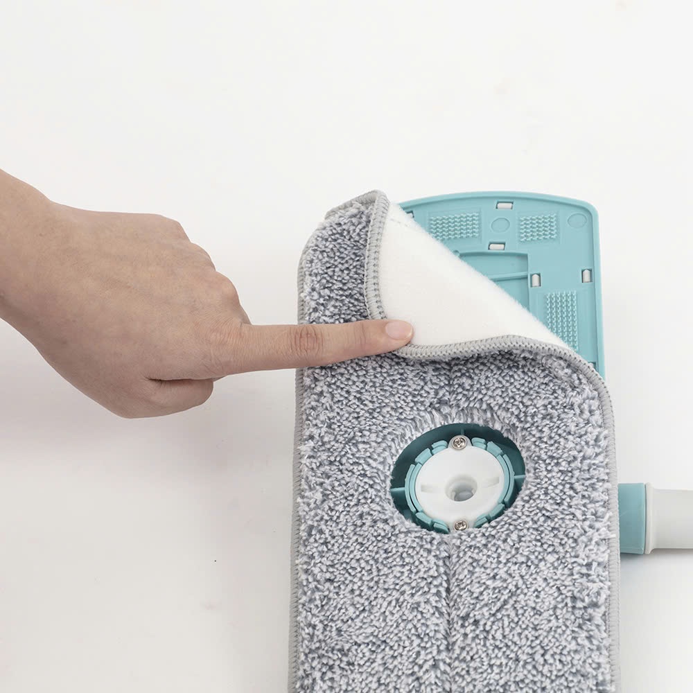 Cây lau nhà LocknLock Compact Spin Mop - 2.5L ETM973 màu Xanh - K-MALL