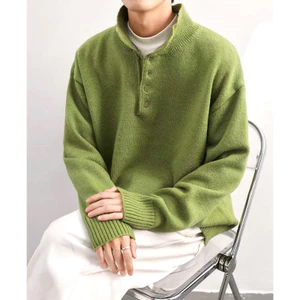 <<Có sẵn>> Áo len tay dài cổ kiểu phong cách Hàn Quốc dành cho nam nữ unisex 2022