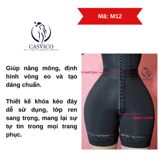 Quần nâng mông zip kéo đáy dễ dàng đi vệ sinh