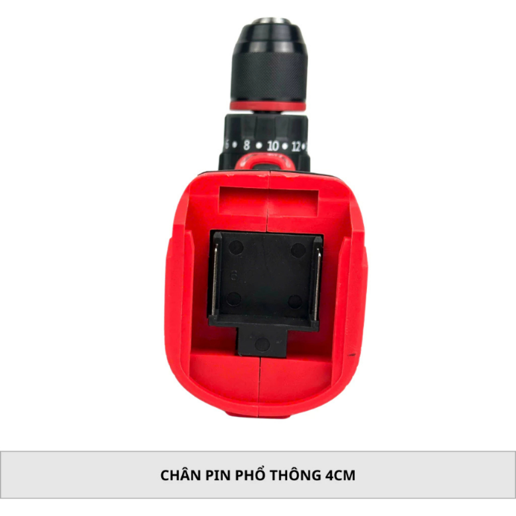 Thân Máy Khoan Pin THPRO TH7713 3 Chức Năng Đầu 13mm Autolock Động Cơ Không Chổi Than Chân Pin Phổ Thông
