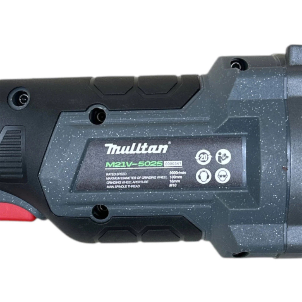 Thân Máy Mài Pin Mulitan M21V-5025 Động Cơ Không Chổi Than Chân Pin Phổ Thông