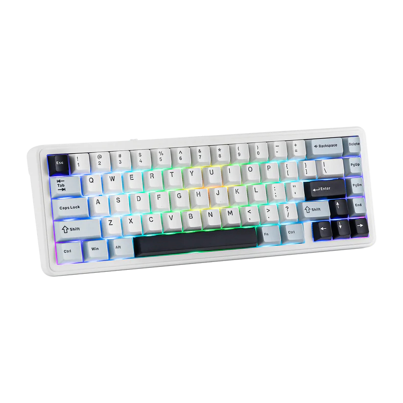 Bàn Phím Cơ 3 Mode AULA F65 Không Dây Bluetooth Layout 65% Gasket Mount Hotswap Led RBG Chính Hãng | BigBuy360 - bigbuy360.vn