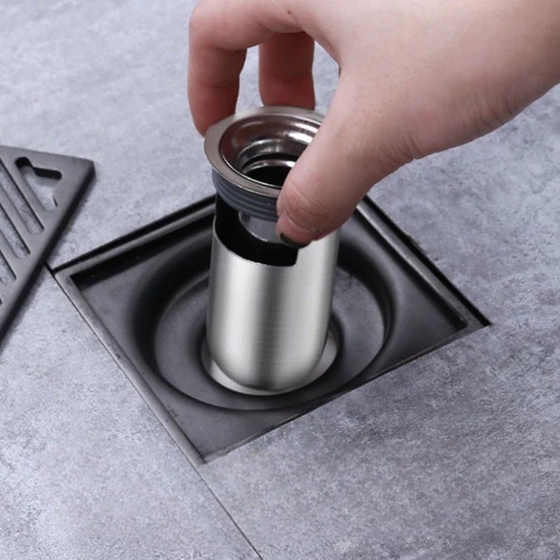 Phụ kiện ngăn mùi nhà tắm chống côn trùng, lược rác inox ngăn vi khuẩn ...