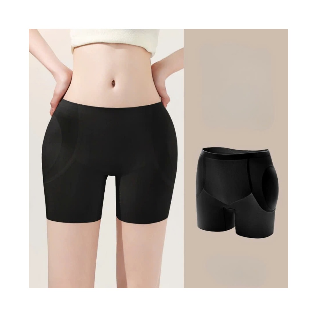 Quần Độn Hông Và Mông 2in1 Cao Cấp Nâng Đẩy Tạo Form Vòng 3 Căng Tròn Sexy Chống Cuộn Gập Không Lộ Miếng Mút 1212