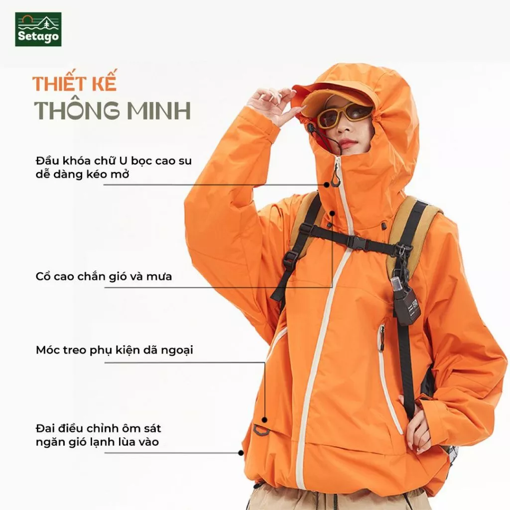 Áo khoác leo núi, trekking – Venture Jacket