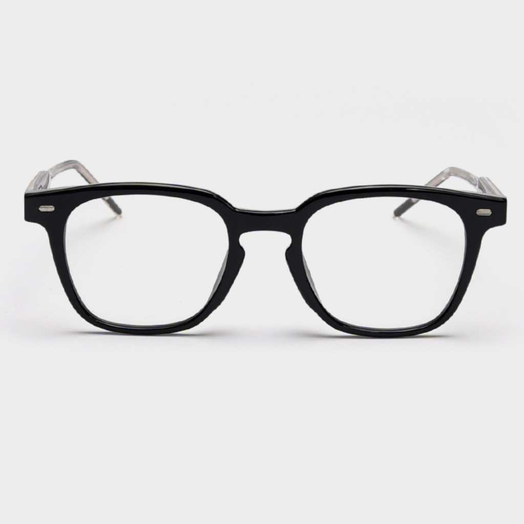 Ảnh Gọng kính cận thời trang nam nữ ANDU EYEWEAR dáng vuông KUBO chất liệu nhựa cốt kim loại 2116 3