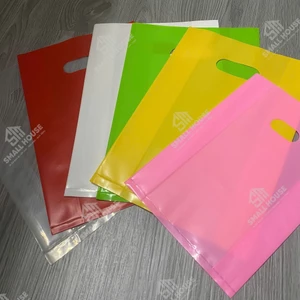 Túi PE xoài màu bóng dẻo dai, dày dặn chắc chắn màu mới, túi gói hàng đủ màu đủ size (hàng đẹp - SP y hình)