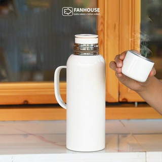 Bình giữ nhiệt Osamu 820ml inox 316 miễn phí khắc tên Fan House bình đựng nước giữ nhiệt 24h màn led