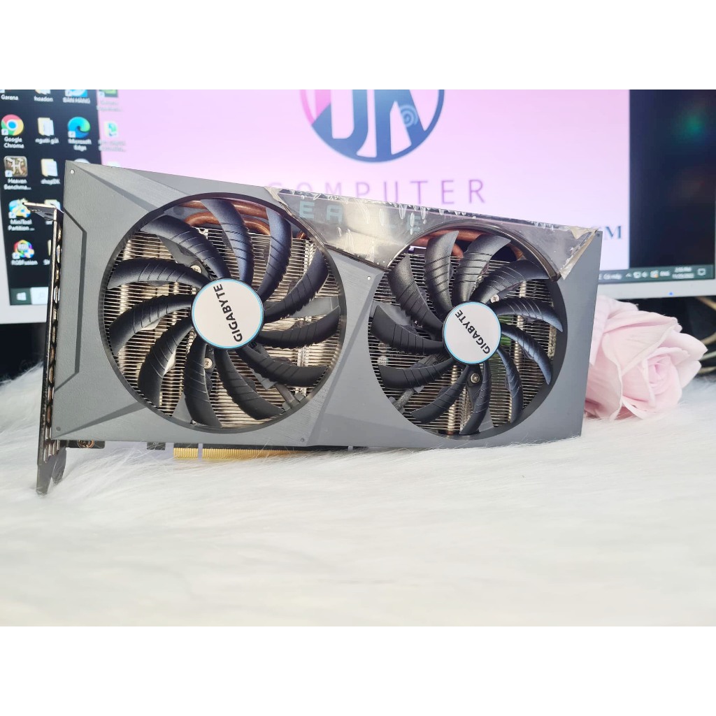Card màn hình GIGABYTE GeForce RTX 3060 Ti EAGLE OC 8G (GV-N306TEAGLE ...