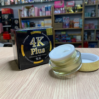 Kem Dưỡng Trắng Da Nhân Sâm 4k Plus Whitening Night Cream Đen 20g