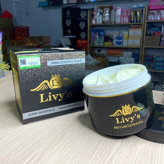 Kem Dưỡng Trắng Da Body Livy Đen Thái Lan 250g