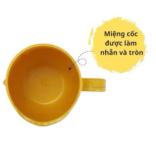 Cốc đánh răng cho bé hình vịt vàng