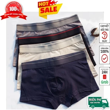 Quần lót nam ⚡️ Giá Sốc ⚡️ size 35 -> 99kg mềm mại co giãn 4 chiều, Quần sịp nam đùi chéo nhiều màu