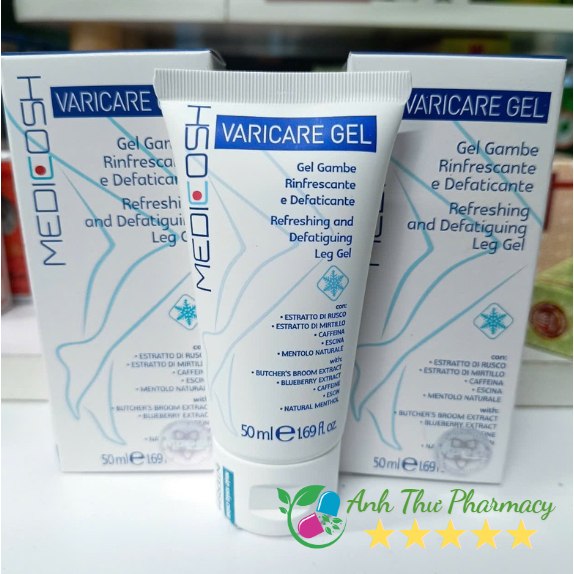 Kem Bôi Suy Giãn Tĩnh Mạch Medicosh - Varicare Gel 50gr | Shopee Việt Nam