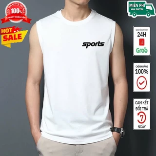 Áo ba lỗ nam sport ⚡️ Giá Sốc ⚡️ sát nách tanktop thể thao năng động mềm mại co giãn thấm hút mồ hôi