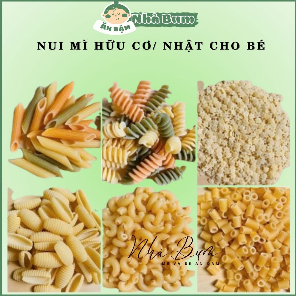 [Gói Lẻ ] Nui hữu cơ Bioitalia - Markal- Nhật - Nui sao nui chữ nui ...