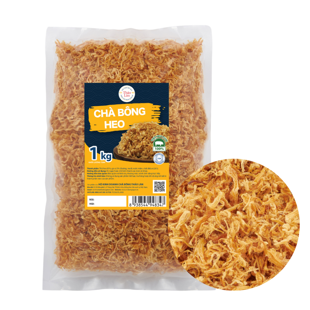 CHÀ BÔNG HEO THẢO LÀN FOODS 1KG