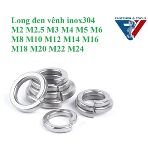 50 cái M2-M24 Long đen vênh INOX 304 M2-M24