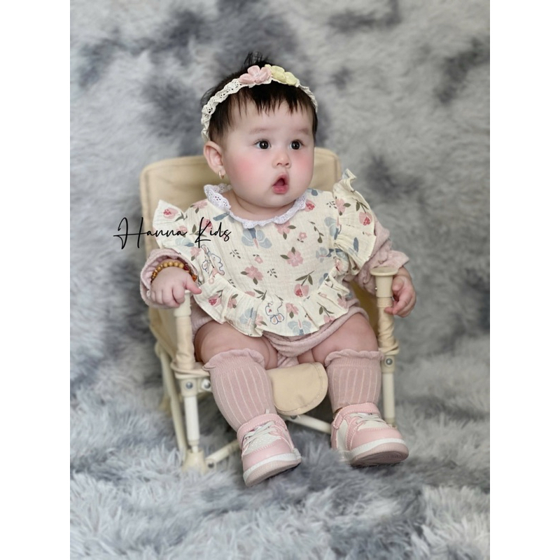 Bodysuit Thu Đông Tiểu Thư Điệu Đà - Hoàn Hảo Cho Bé Diện Tết | Tiệm Nhà Bơ