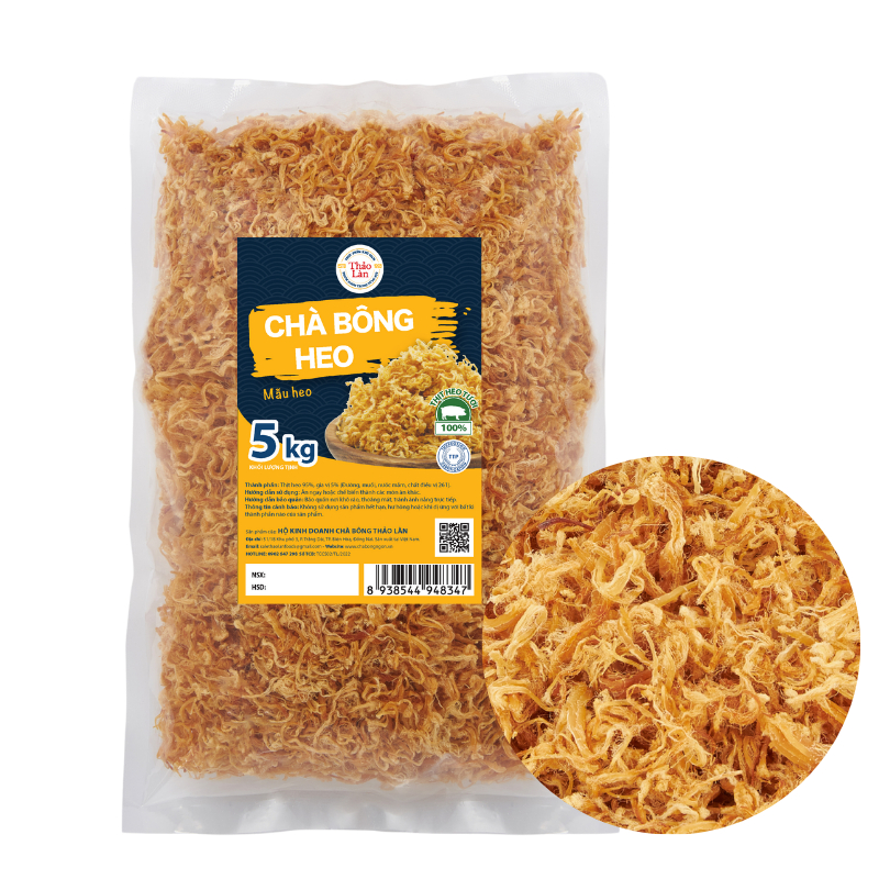 CHÀ BÔNG HEO THẢO LÀN FOODS 5KG