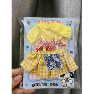 Set yếm váy caro vàng size dian mập,cừu bé,cá lớn,6 nhỏ(size khác vui lònh ib shop)