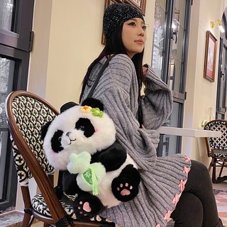Balo Gấu Bông Gấu Trúc Dễ Thương Balo Đi Học MEILI STORE
