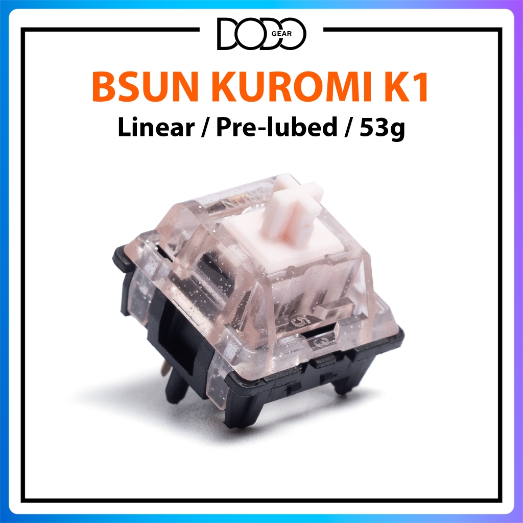 Switch BSUN Kuromi K1 5 PIN Linear 53g công tắc bàn phím Switch BSUN ...