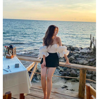 ÁO TRỄ VAI AUDREY OFF TI NGOAN (NEWTAG)