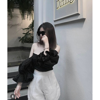 ÁO TRỄ VAI AUDREY OFF TI NGOAN (NEWTAG)
