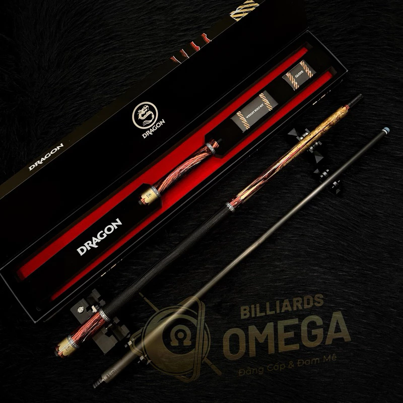 Cơ/Gậy Bida Lỗ Ngọn Carbon DRAGON LEGEND LD-RD