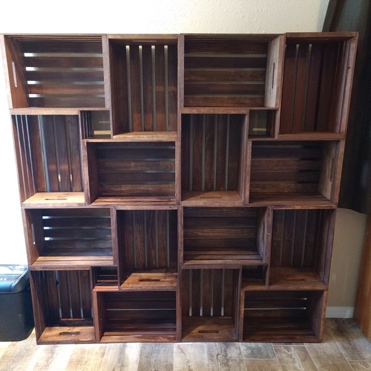 Pallet hộp gỗ màu trắng, màu nâu, màu mộc tự nhiên trang trí decor phòng, quán cafe, homestay, trang trí sự kiện