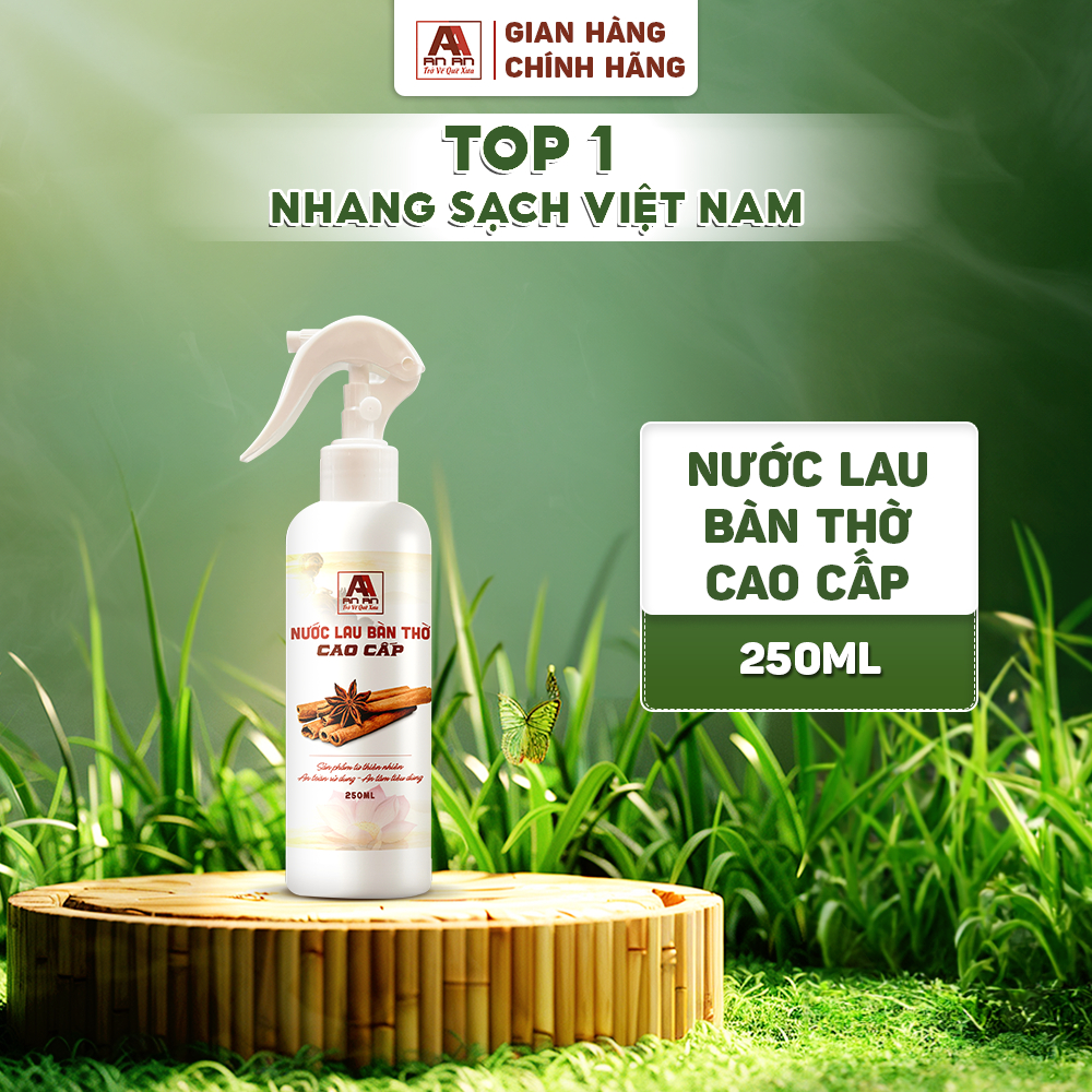 Ảnh Nước thơm bao sái lau bàn thờ AN AN cao cấp, nước mùi già tài lộc gia tăng vận khí, tẩy uế mang lại may mắn 1