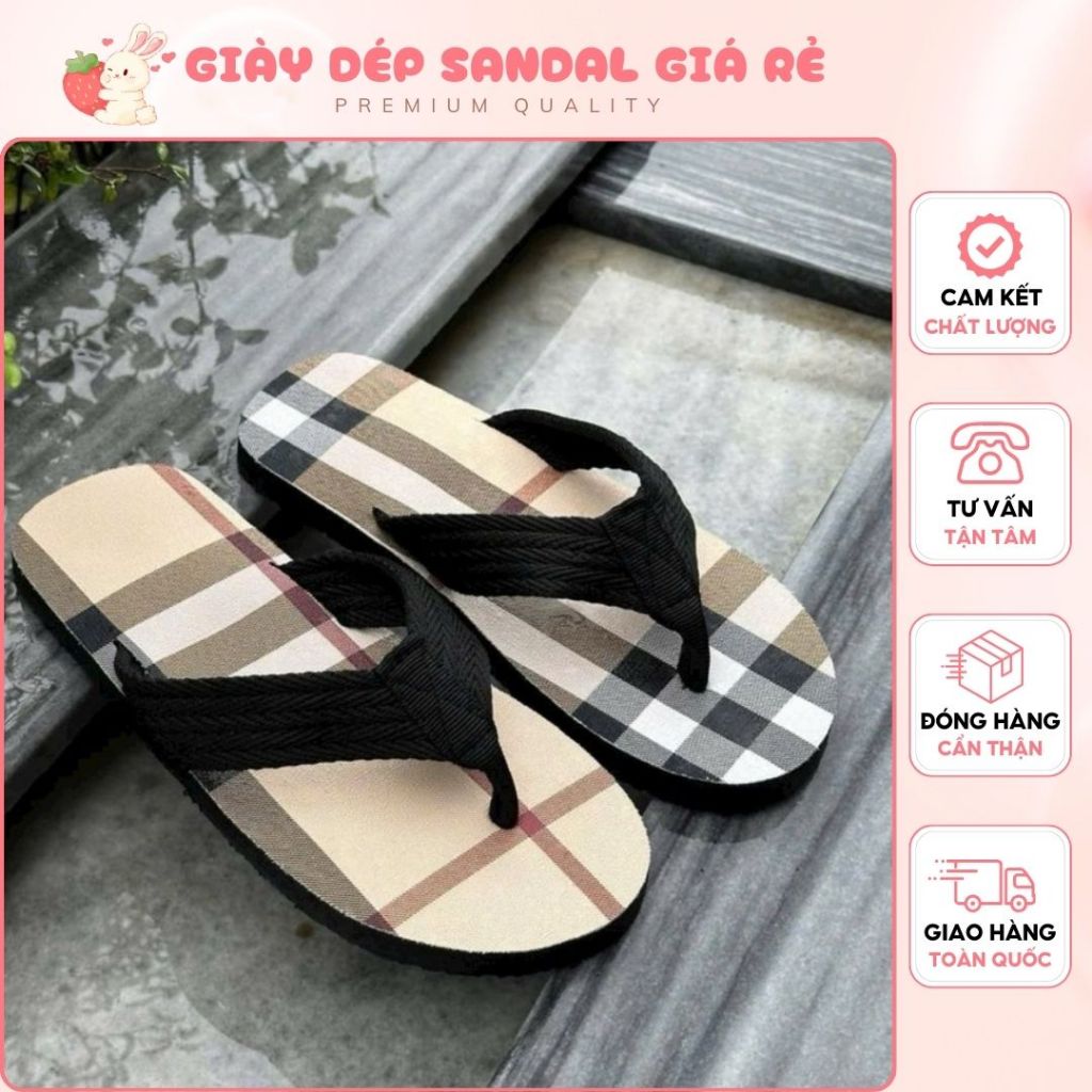 Dép Kẹp Nam Phối Màu B1 Phong Cách Thời Trang Siêu Bền