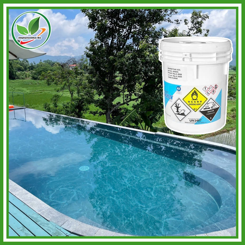 Hóa chất Clorin Nankai 70% Nhật Bản thùng 45kg